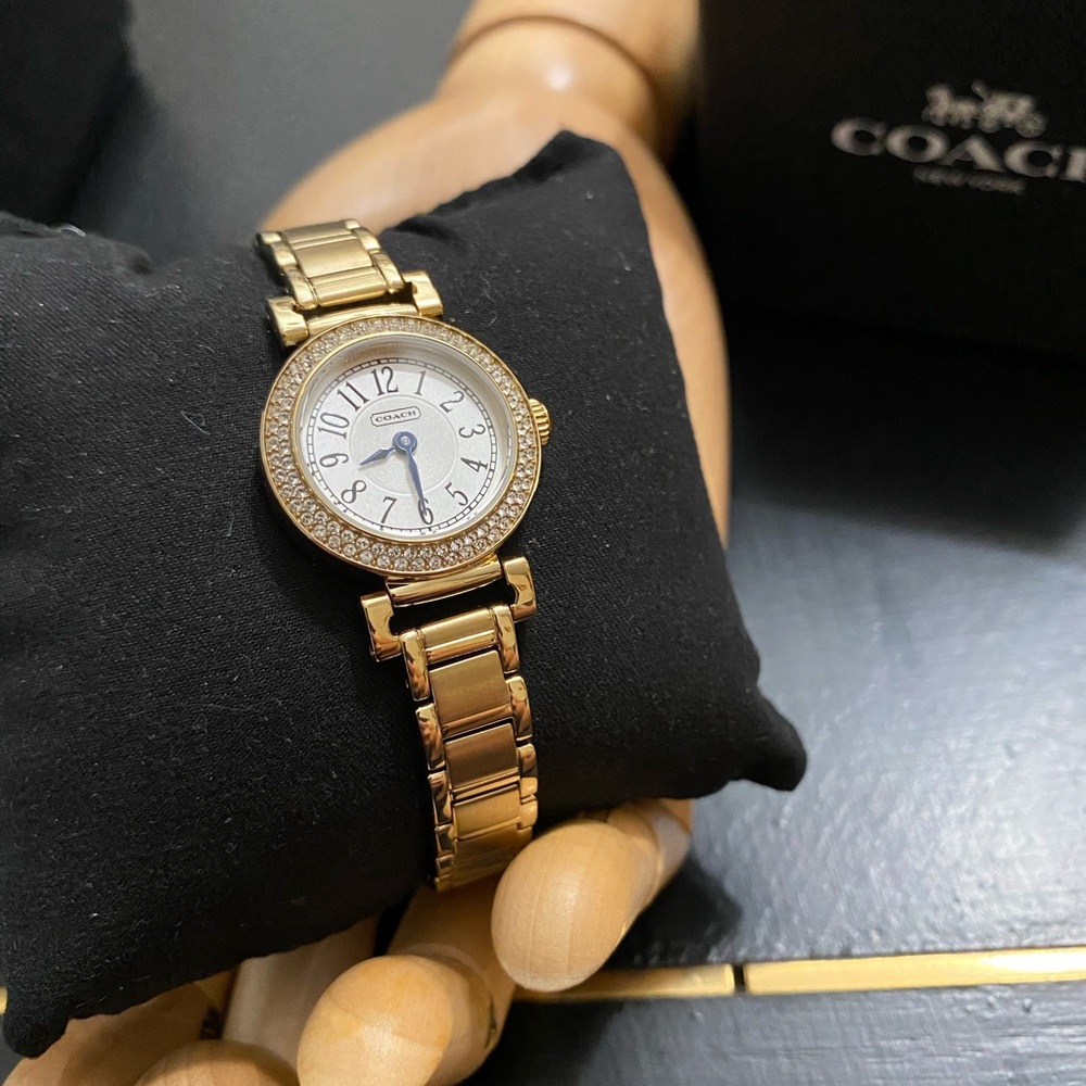 Coach Madison Gold stainless steel/Crystal Watch